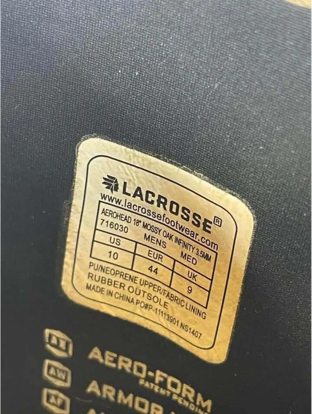 LaCrosse AeroHead Sport 18